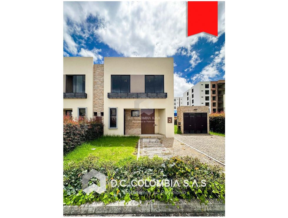 Casa 160 en Venta en Condominio de Casas - Verde Vivo en Cajicá